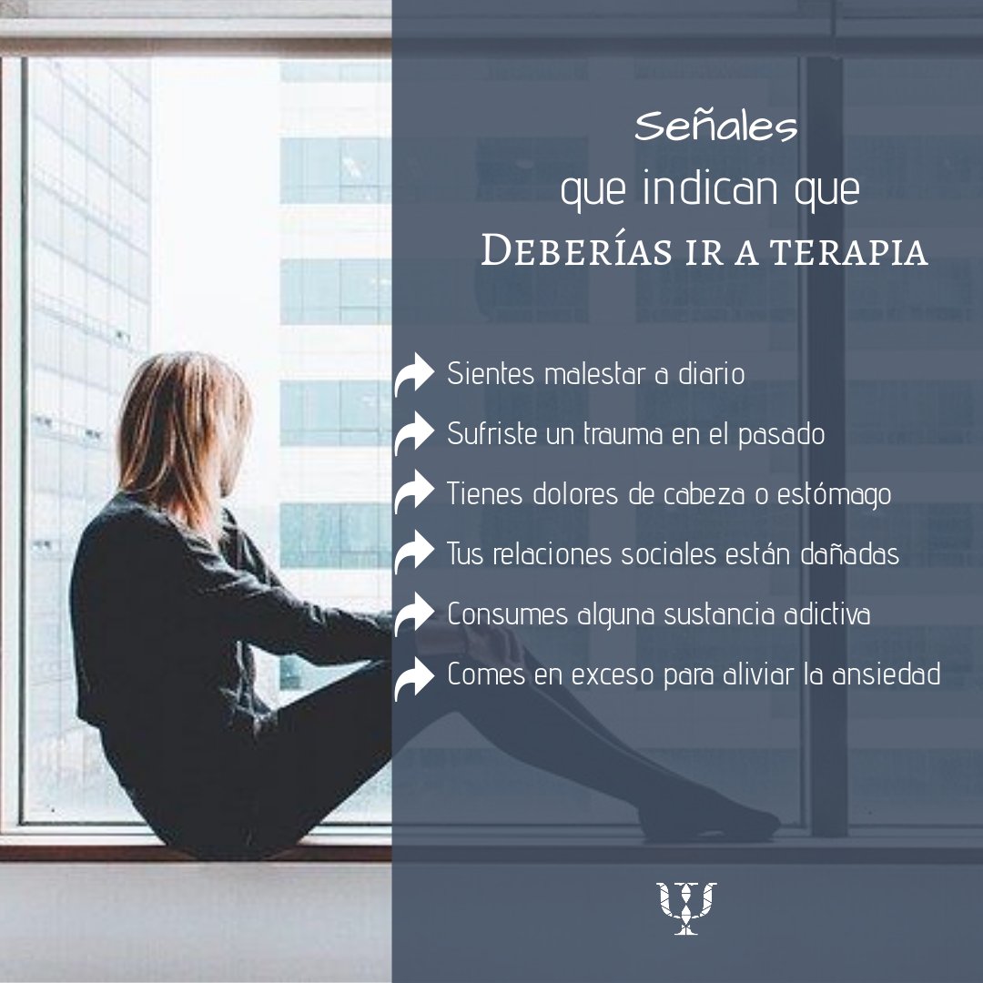 Señales que indican que deberías ir a terapia